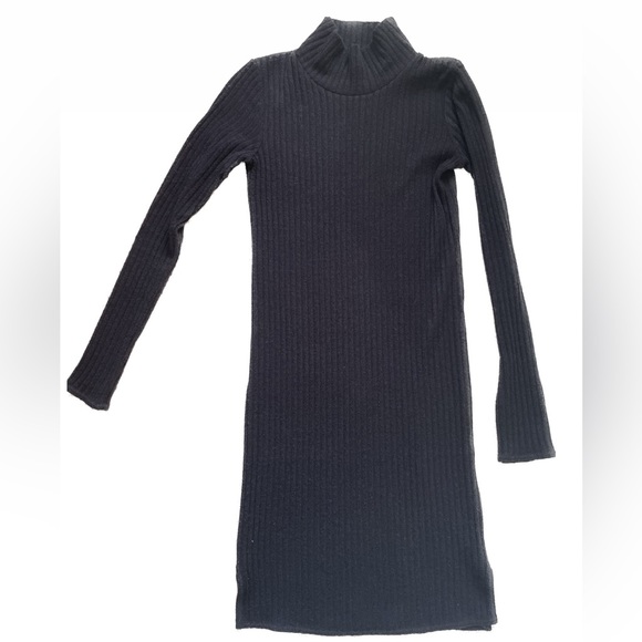 ARITZIA WILFRED LONG SLEEVE KNIT TURTLENECK DRESS (XS) (WORN ONCE) - Picture 2 of 3